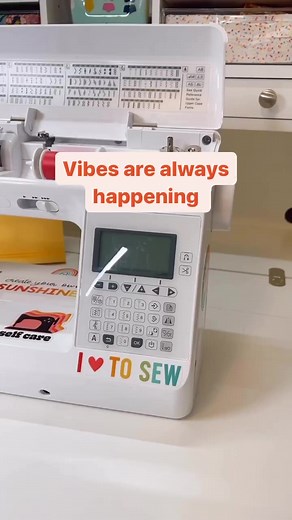 #REPOST Baby Lock Ambassador My Sew Bliss Good vibes only! 🤩 😌 Featuring the Baby Lock Brilliant https://bit.ly/3KnL8J6 #sewbrilliant #BabyLockBrilliant #goodvibes #learntosew #BabyLockAmbassador #MySewBliss | Baby Lock USA & Canada