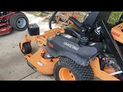Scag Cheetah 61" 37 HP Big Block Vangaurd Reveiw!! SS LAWN CARE