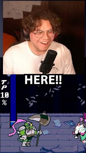 Deltarune's Old Man is PEAK