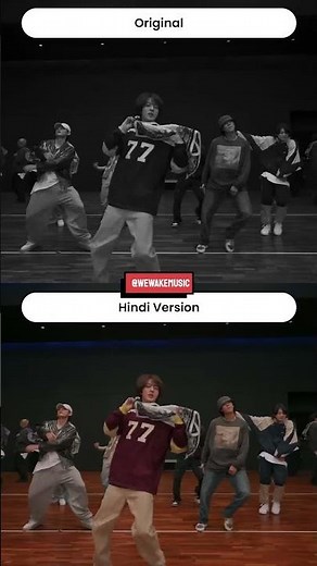BTS Run Hindi vs Original #fyp #fypシ゚viral #fypシ #bts #btsarmy #trending #foryou #run #jungkook #jk