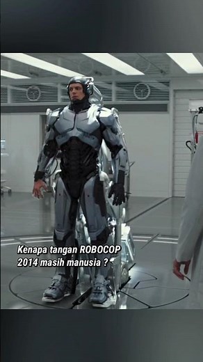 RoboCop 2014, why are the hands human?