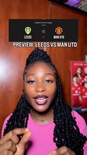 Leeds United vs Manchester United Premier League Match