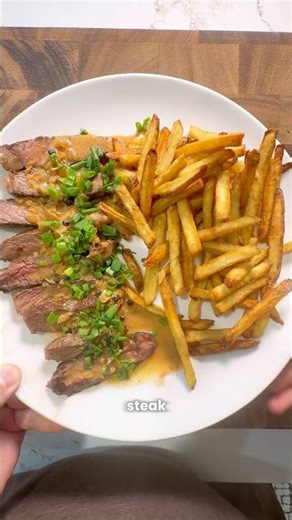 Let’s make steak frites! 🥩🤤 #cooking #steak #food
