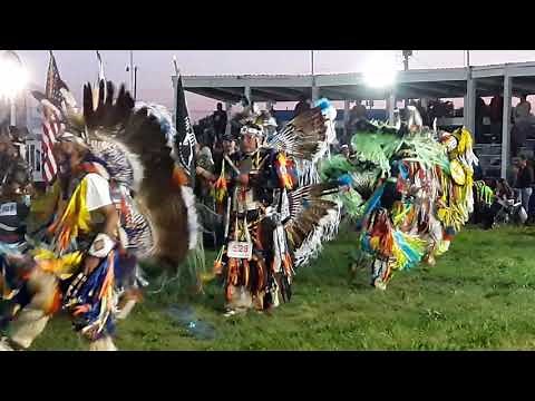Grand Entrance at The Cheyenne River Sioux Tribe Pow Wow