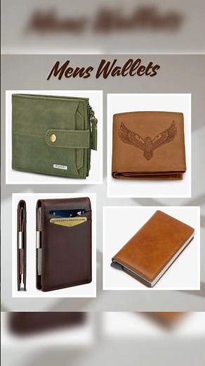 "🔥 Trending Men’s Wallets That Redefine Style & Functionality! 🔥"