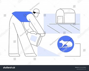 Rodenticides Isolated Cartoon Vector Illustrations Young Stock Vector (Royalty Free) 2411020681 | Shutterstock