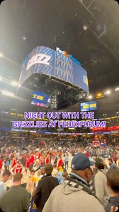 Had so much fun at @fedexforum with our ultimate fan, Kierra! It’s forever Go Grizz and Bear down! 🐻💙 #memphisgrizzlies | FedEx