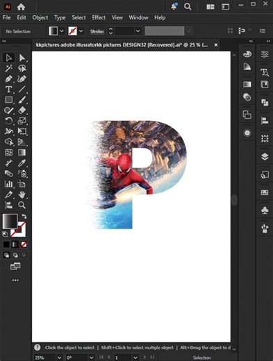 Adobe Illustrator Tips 2026 - for embedding images into text without using clipping mask