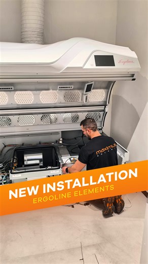 Maximus Sunbeds | Another successful installation completed 💪 This time, our Client is enjoying their brand-new Ergoline Elements tanning bed 🔥 Check out the... | Instagram