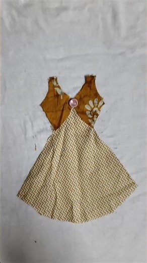 Easy Frock Cutting for Beginners | DIY Dress Making Tutorial.✨#shorts #viral #fashion #youtube