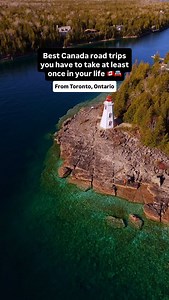 All you need to know about this EPIC Ontario Road Trip from Toronto to Tobermory and beyond 👇 👉 Follow @real_diari_adventures for more bucket list Canadian road trips 🇨🇦 If you’re craving turquoise waters, sea caves, dramatic cliffs, quiet beaches, and iconic hikes, this adventure is packed with it all! Perfect for long weekends in the summer 🙌. 🚗 Main Stops & Highlights 📍 Indian Head Cove • Famous for its clear blue water & cliff views • Located in Bruce Peninsula National Park 📍 The Gr
