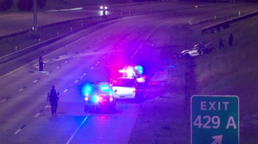 Fatal crash shuts down all westbound lanes of I-20 near Benbrook