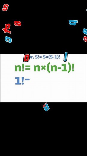 why 0! = 1 explained #zerofactorial #shorts