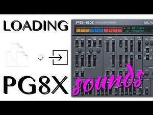 How To Load Synth Presets into the PG8X VST plugin