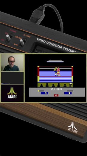 Should you play RealSports Boxing for the Atari 2600 today? #retrogaming #videogames #atari2600