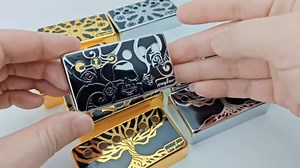 Guyker Humbucker Pickup Cover (1Pcs 50mm and 1Pcs 52mm Pole Spacing) – Cupronickel Bridge and Neck Pickups Frame Set Replacement Parts for Les Paul LP Style Electric Guitar (PC015, Chrome)