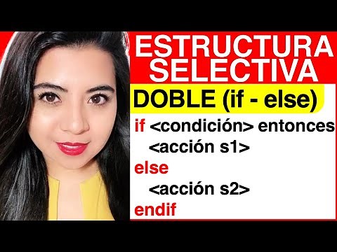 DOUBLE SELECTIVE STRUCTURE IF ELSE (PSEUDOCODE of the if-else statement)