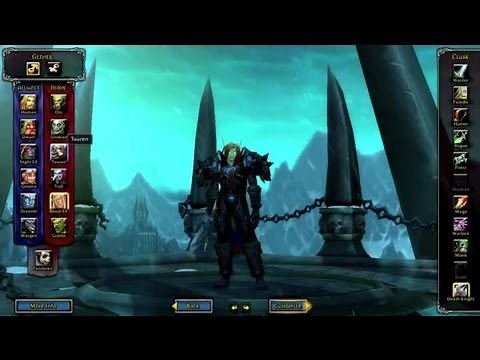 How to Create a Death Knight in "WoW" : World of Warcraft Tutorials