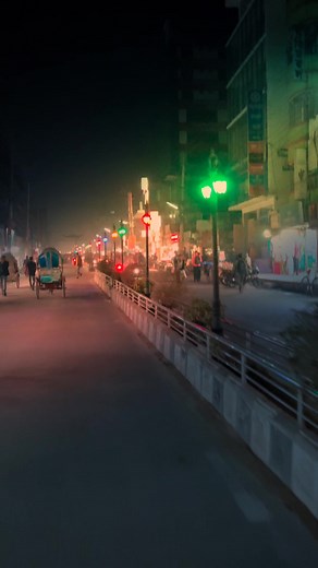 Kustia City Night View Travel Vlog 🌃