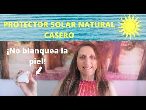 🌞 PROTECTOR SOLAR NATURAL🌸 casero, NO BLANQUEA la piel