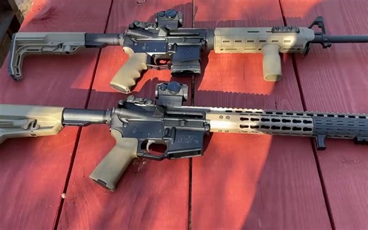 5.56x45 vs 5.45x39 钢板穿透测试