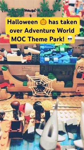 LEGO Halloween Theme Park! #lego #halloween