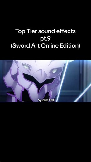Top Tier Sword Art Online Sound Effects Compilation