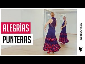 Cómo hacer el zapateado con punteras para Flamenco Alegrías