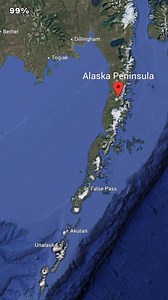 This is one of the most extreme pieces of land in North America. 🌋🌊 The Alaska Peninsula stretches between the Pacific Ocean and the Bering Sea, packed with active volcanoes, glaciers, storm-lashed coasts, and vast wilderness. Here, tectonic plates collide, bears outnumber people, and weather can change in minutes. This peninsula blocks oceans, guides storms, and fuels some of the richest fisheries on Earth. Human settlement is rare — but geological power is everywhere. Mountains smoke, seas c