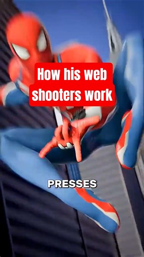 How Spiderman's web shooters work... #shorts