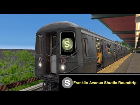 OpenBVE Special: Franklin Avenue (S)huttle Train To Park Place Roundtrip (R68)(G.O)