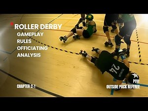 By rule, one hand out is In Bounds: Roller Derby Ref Inspection 2-1