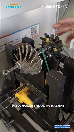 Dynamic Balancing Machine for Rotors #DynamicBalancingMachine #RotorBalancing #TurbochargerBalancing