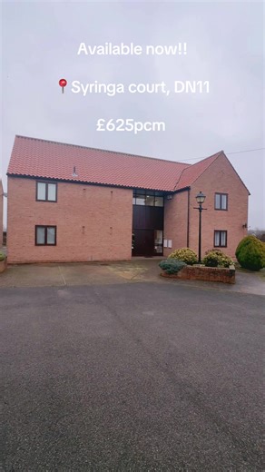 AVAILABLE NOW!! 📍Syringa court, DN11 ⭐️1 bedroom flat ⭐️1st floor ⭐️Modern throughout ⭐️Off street parking ⭐️Communal gardens £625pcm Call now to view!! 01302 340 520 #fyp #doncaster #propertytolet #rent #yourmove
