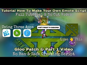 Tutorial How to Make Your Own Emote Script - Gloo Patch - Part 1.
