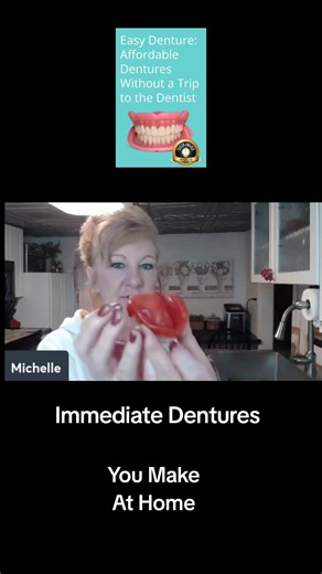 Immediate Dentures Make At Home #dentures #denturesmile #denturesfromhome #immediatedentures #easydenture #dentureadventure #lowerdenture #denturesatayoungage #denture #denturesandbeauty #denturesin30s #denturelife #denturejourney #dentureconfidence #denturewearers #denturegang Easydenture.com Use Michelle at Checkout Free Shipping.