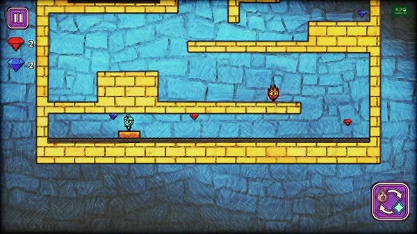 Fire & Water - Walkthrough Gameplay 4K Ultra HD | Part 2