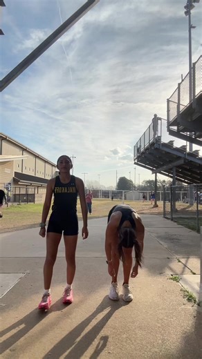 first official track meet 🏃🏻‍♀️ (also pr’d in both of my races 😮‍💨) #rolled #track #dancing #sports