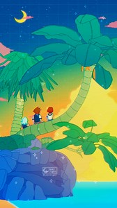 'Sanctuary' 🏝 Which Kingdom hearts song was the best? Live wallpapers on patreon and prints at store ✨️ #kingdomhearts | SeerLight