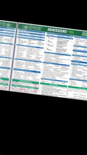 📢 #طلبہ_متوجہ_ہوں! | AIOU Admissions 2026 🎓 #علامہ_اقبال_اوپن_یونیورسٹی (AIOU) نے نئے اور جاری طلبہ کے لیے 2026 میں داخلوں کا باقاعدہ اعلان کر دیا ہے۔ میٹرک سے لے کر BS، BBA/MBA، M.Phil، MS، PhD، ٹیچر ٹریننگ، ڈپلومہ اور سرٹیفکیٹ پروگرامز میں داخلے جاری ہیں۔ ✨ #Capital_Studio_AIOU کے ذریعے ✅ گھر بیٹھے آن لائن اپلائی ✅ فیس جمع کروانے میں مکمل رہنمائی ✅ مستند اور تازہ ترین Fee Structure 2026 ✅ داخلہ گائیڈنس، اپڈیٹس اور نیوز ایک ہی جگہ 📌 داخلے سے پہلے متعلقہ پروگرام کا پراسپس ضرور چیک کریں 📄 تما