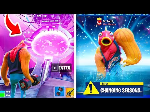 Using The TIME MACHINE in Season 4 (OG Fortnite)