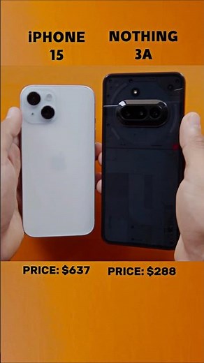 Nothing Phone 3A vs iPhone 15 🔥 Full Camera, Video & Night Test!
