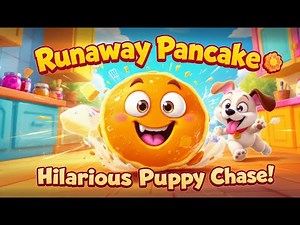 Runaway Pancake Adventure 🥞 Funny Nursery Rhymes for Kids | Nursery rhymes for toddlers