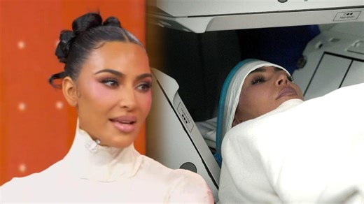 Kim Kardashian shares an update on her health on 'GMA' after revealing on 'The Kardashians' that she suffered a brain aneurysm. | Entertainment Tonight