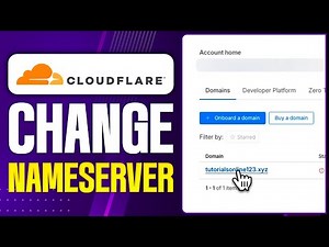How to Change Nameservers to Cloudflare (2026) | Domain Setup Guide