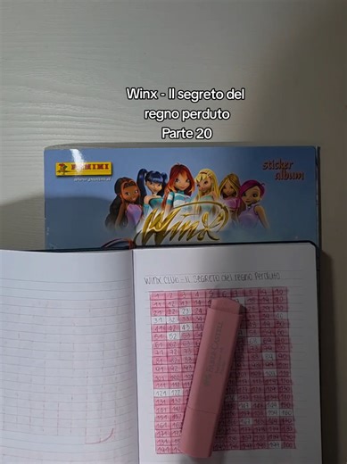 Winx - Il segreto del regno perduto, Parte 20 Album figurine Panini #WinxClub #AlbumFigurine #Panini