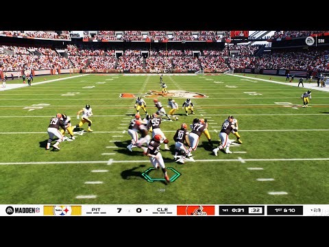 Madden NFL 26 - Pittsburgh Steelers vs Cleveland Browns - Gameplay (PS5 UHD) [4K60FPS]