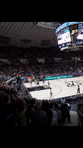 Nothing like a sold-out crowd in Mackey Arena 🙌 | Big Ten Network
