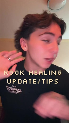 Rook Piercing Healing Tips and Update