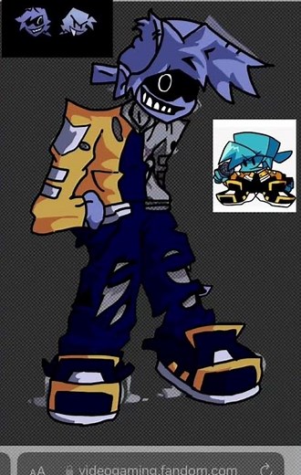 Fnf silly billy (minus mod (concept)) #fnf #sillybilly #minusmod #art